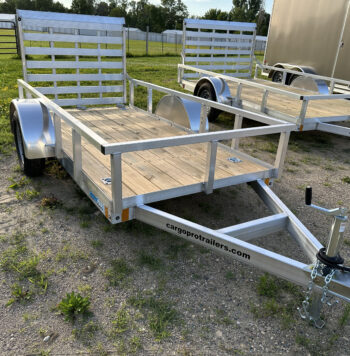 2024 CargoPro 60x10 Aluminum Utility Trailer